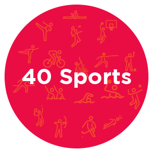 40 sports